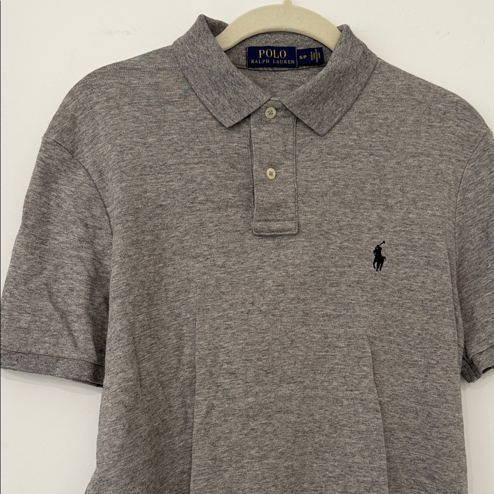 Polo by Ralph Lauren Heather Grey Short-Sleeve Polo LIKE NEW